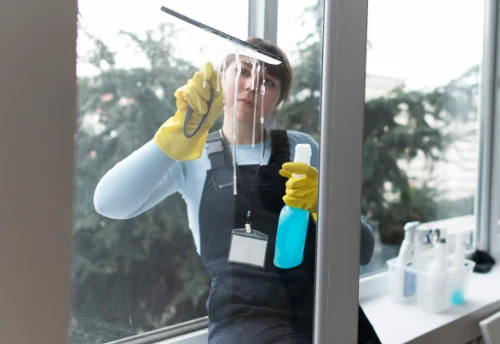 Nettoyage de vitres intérieures et extérieures à Saint-André-de-l'Épine